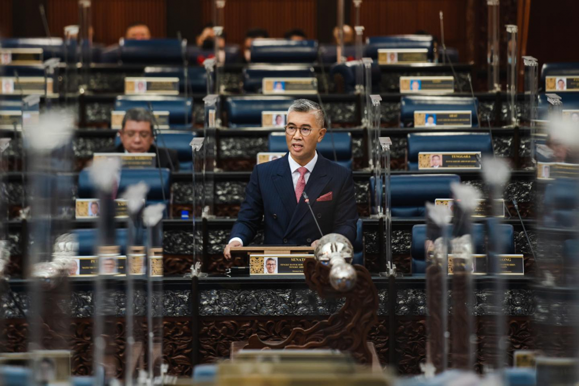 Sesi Penggulungan Kementerian Kewangan Malaysia Ke Atas Perbahasan Titah Diraja 